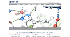 Desktop Screenshot of molsoft.com